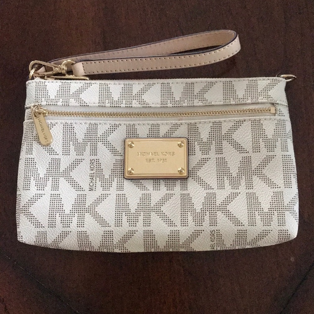 Michael Kors wristlet.